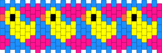 Duckies - light blue,pink,yellow