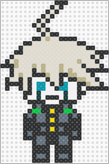 K1-B0 (Danganronpa V3) - black,beige,video games,danganronpa