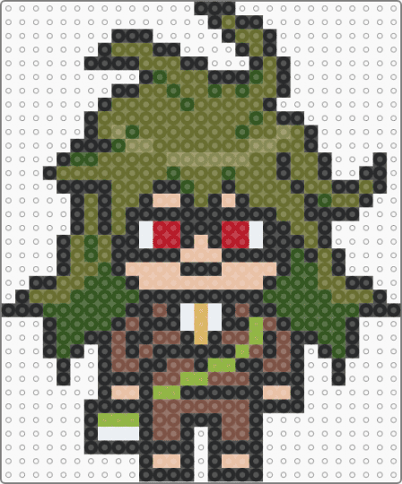 Gonta Gokuhara (Danganronpa) - black,gold,video games,danganronpa