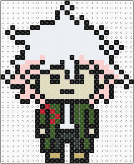 Nagito Komaeda (Danganronpa) - white,beige,video games,danganronpa