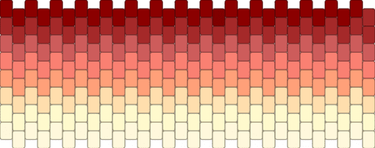 shads - red,orange,cotdblends