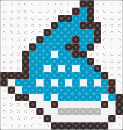whale shark - brown,light blue