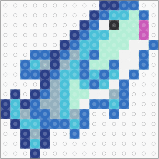 stardew valley tuna - blue,light blue