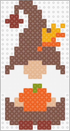 fall gnome - gnome,fall,autumn,garden,tan,orange