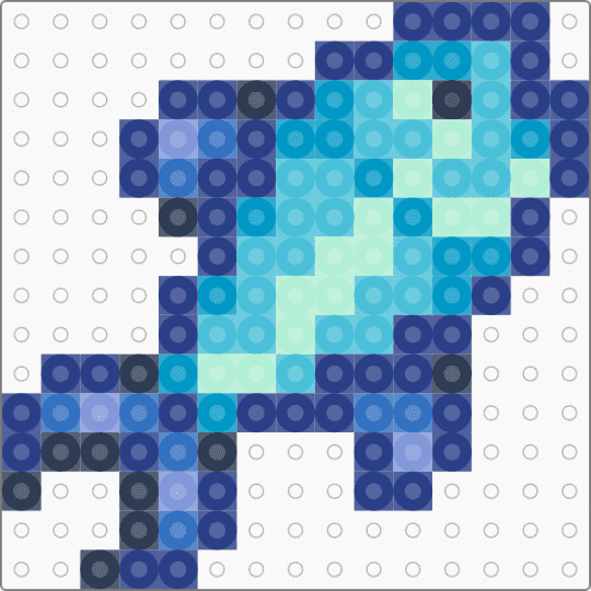 stardew valley bream - light blue,blue