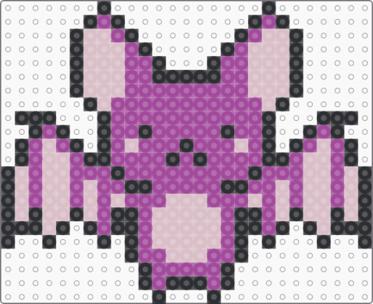 bat - beige,pink