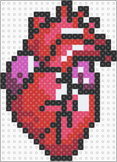 Anatomically Correct Heart - red