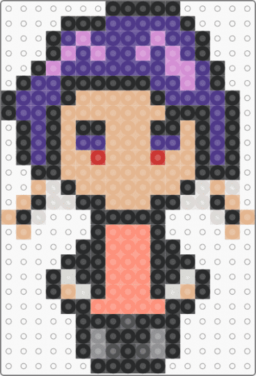Earphone Jack (Kyoka Jiro) - black,purple,beige
