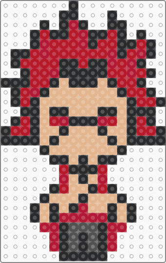 Red Riot (Eijiro Kirishima) - red,beige