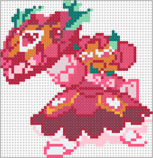 Hollyberry Cookie - red,pink
