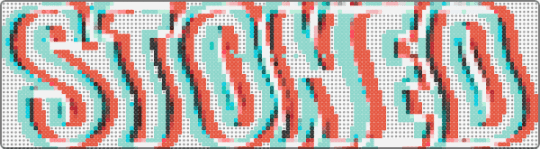 Stoned - light blue,red