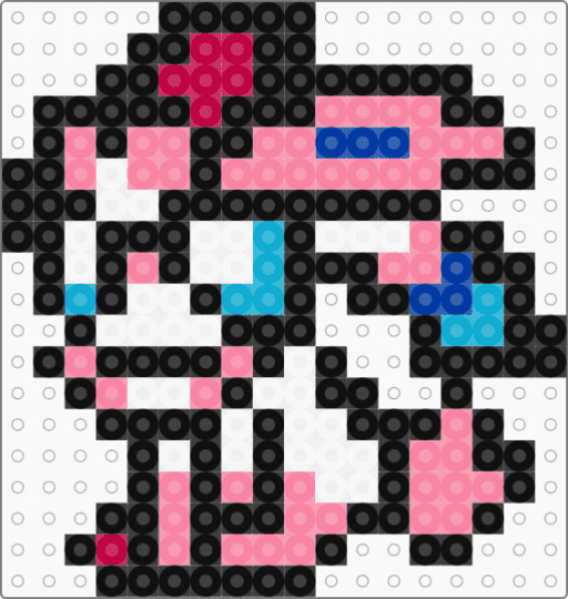 Funni bunni slyveon - black,pink