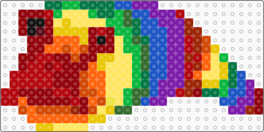Wriggle slug (HOLY IMPROVEMENT!) - green, red, slug, yellow
