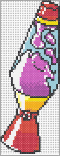 Ditto Lava lamp - red,pink,ditto,pokemon,lava lamp