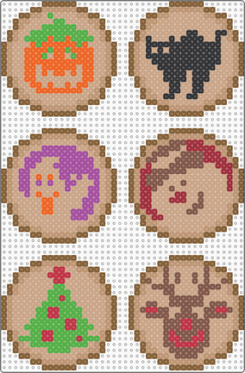 Cookies - cookies,holiday,christmas,halloween,sweet,cookie,food,dessert,snack,spooky,tan,beige