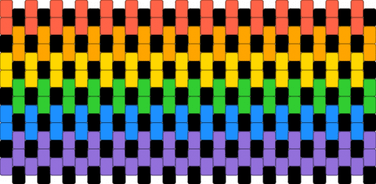 Rainbow cuff - orange,green,purple,colorful,cotdrainbows
