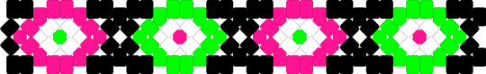 pink and green eye x-base - pink,green,eye