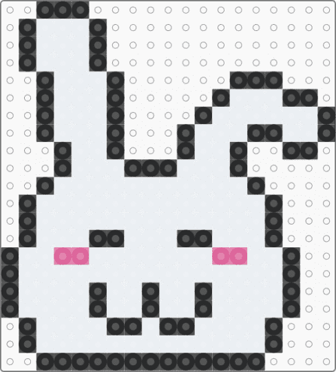fat bunny - white,bunny,rabbit