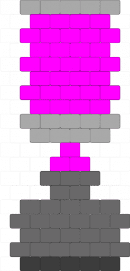Suction bomb - pink,gray
