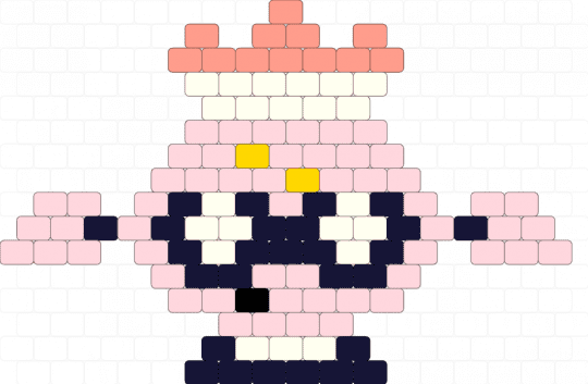 Pearl drone - white,orange,splatoon,pearl,pearl drone,side order