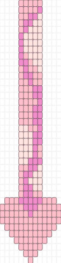 My oc Vivian's tail - pink