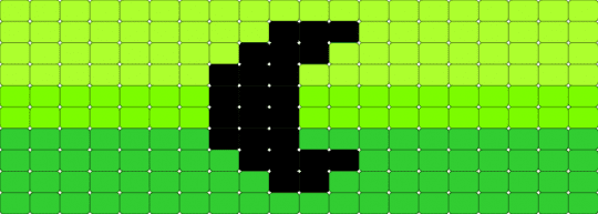 Semi-Fictoromantic flag - green