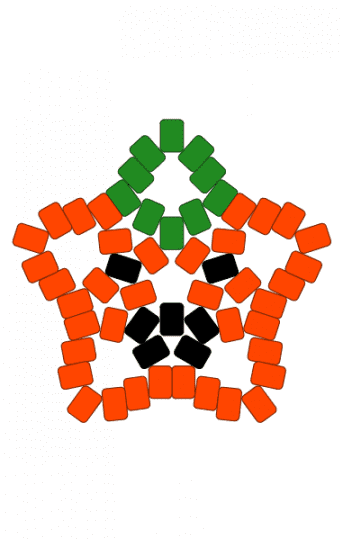 Big pumpkin star!! - red