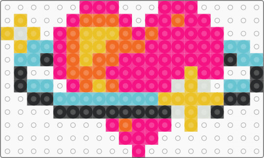 Heart planet!! (NOT MY ORIGINAL PATTERN) - pink
