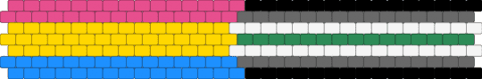 Pansexual & Agender :3 - agender, gray, lgbt, light blue, pansexual, pink, pride, yellow