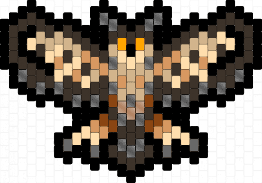 Big Owl Banner 🦉 - black,brown,beige