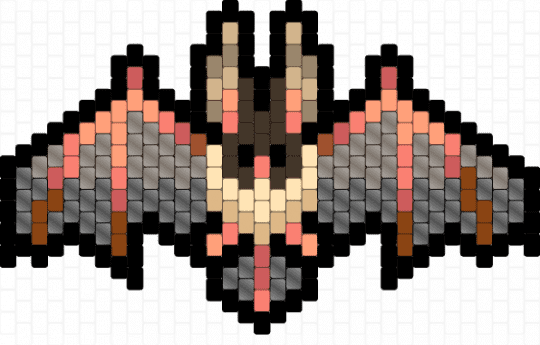 Townsend Big-eared Bat Banner 🦇 - black,orange,brown