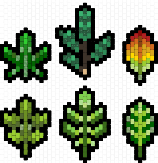 Some Leaves 🌿🍂 - black,green