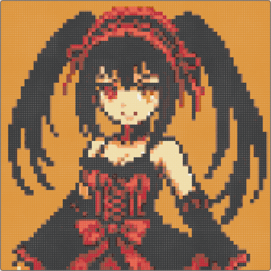 Kurumi - orange,red,anime,kurumi