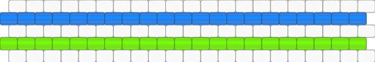 Frutiger Aero(ish) Bracelet - white,light blue,green