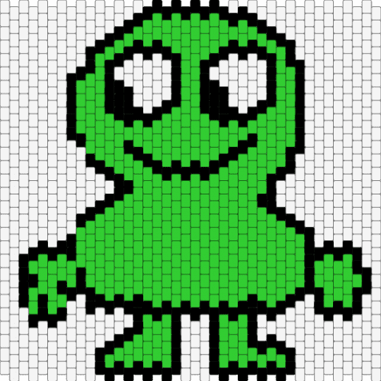 Two tpot - white,green
