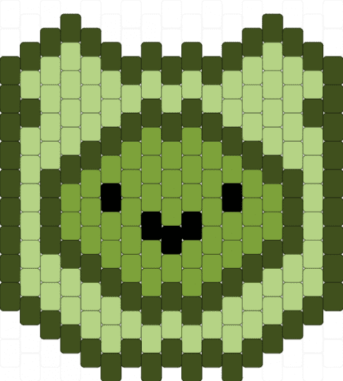 Fern - Adventure Time (17×13) - gold,green,adventure time,character,cartoon,peyote,charm,face,cartoon network,fern