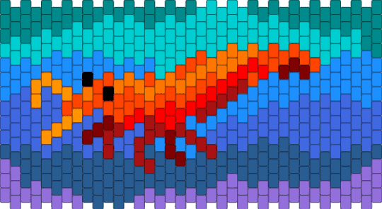 skrimp2 - shrimp,underwater,cuff,skrimp,animal,invertebrate,crustacean,light blue,blue
