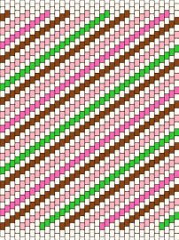 Pinkbrowngreen - stripes,harmonious,vibrant,rhythmic,modern twist,traditional,fresh,pink