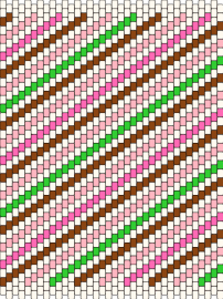 Pinkbrowngreen - stripes,harmonious,vibrant,rhythmic,modern twist,traditional,fresh,pink