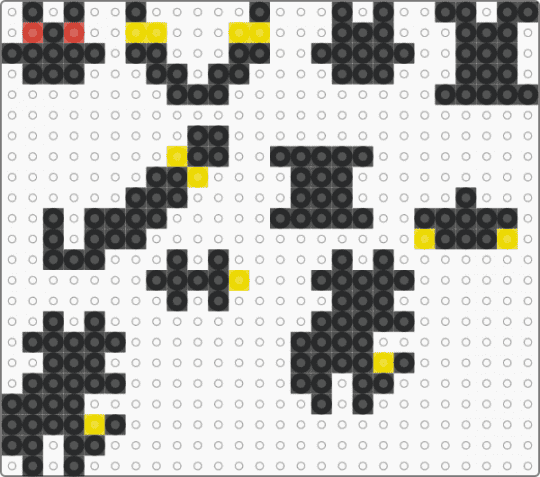 3D Umbreon part 1 - black,yellow,pokmon,eevee