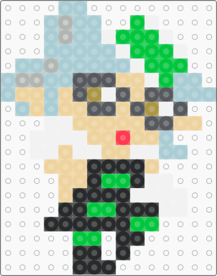 Mario Maker - Marie - beige,light blue,green