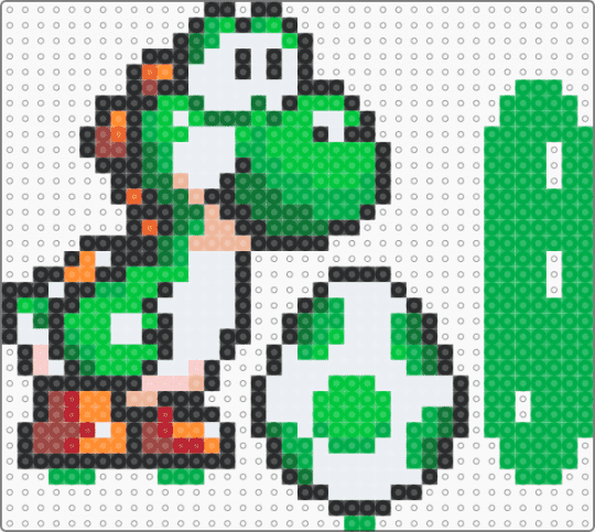 Yoshi's Island - Yoshi - green