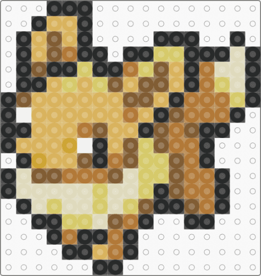 Eevee - orange,tan