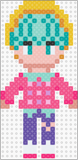 KDH: Baby - beige,pink,light blue