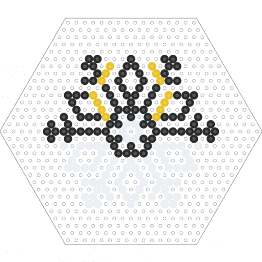 Snowflake - Ultra Ball - white