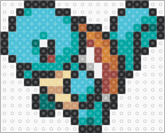 Squirtle - light blue,teal