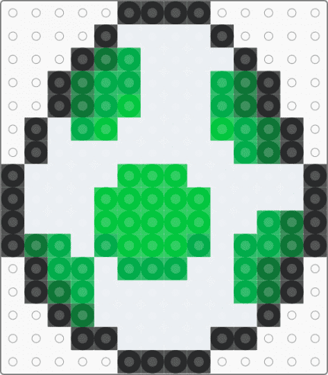 Yoshi Egg - green,white