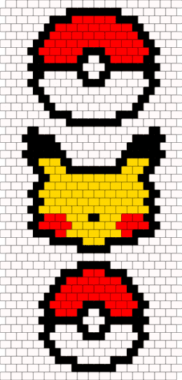 Pokemon wall decor - white,yellow,red,pokemon,decor,pikachu