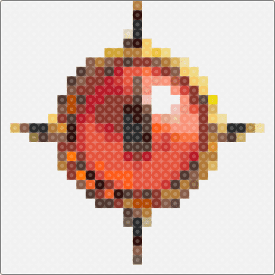 sons of horus burning sun - brown, colorful, red, warhammer, white