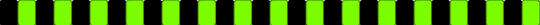 black and green - black,green,single